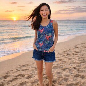 Mossimo Supply Co. Women’s Sleeveless Tank Top M NWT – Casual Beach Style